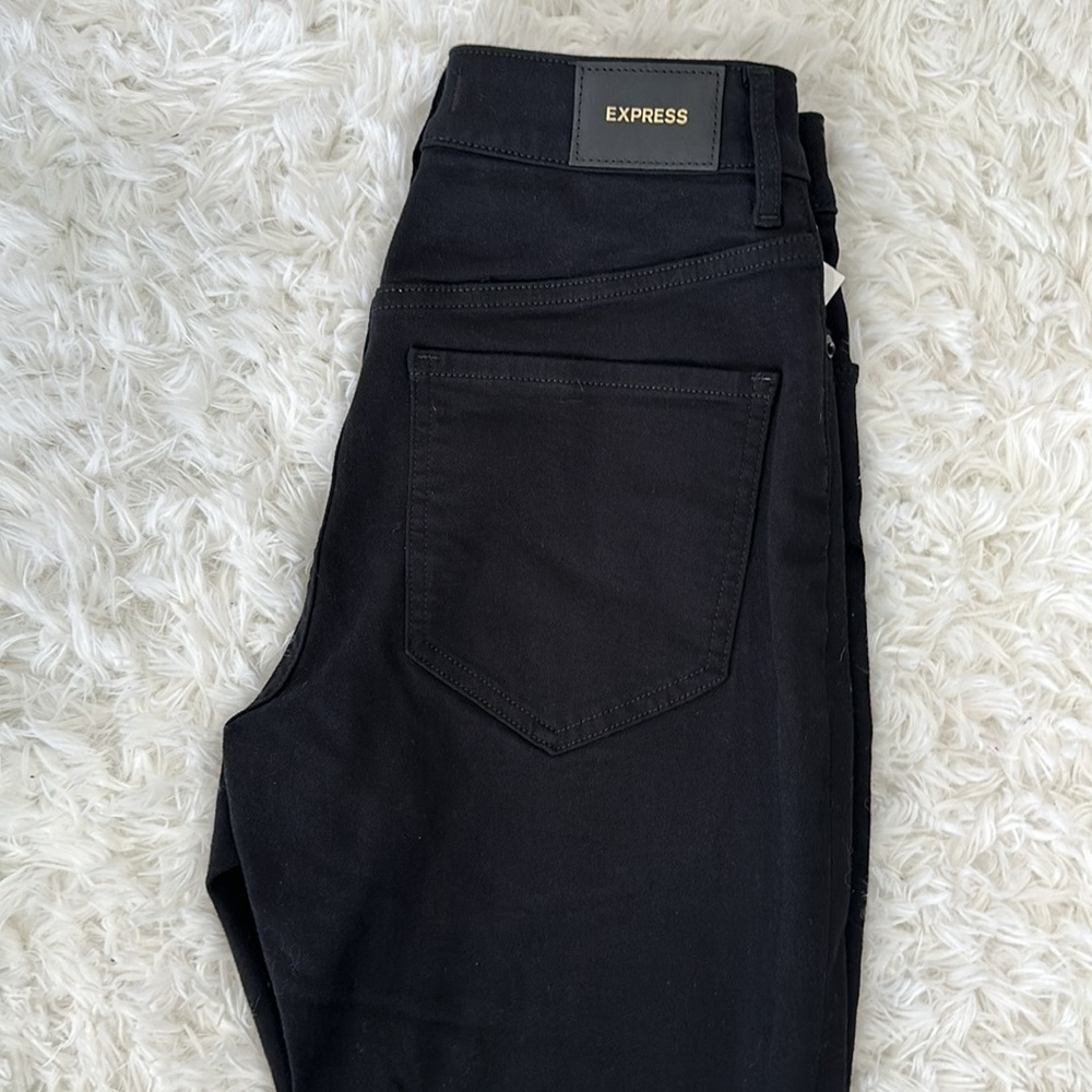 Express curvy skinny high rise jeans - Picture 3 of 4